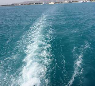 Vom Schiff Richtung El Gouna