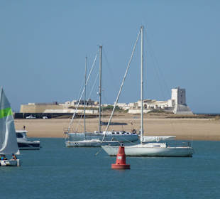 Fahrt zum Castillo de Sancti Petri