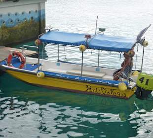 Taxiboot zum Schnellboot