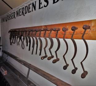In der Büttnerwerkstatt der alten Brauerei Maisel