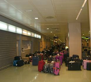 Fehlgeleitete Koffer