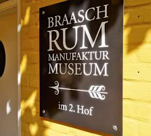 Wegweiser zum Rummuseum von Braasch