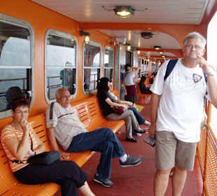 Auf der Staten Island Ferry