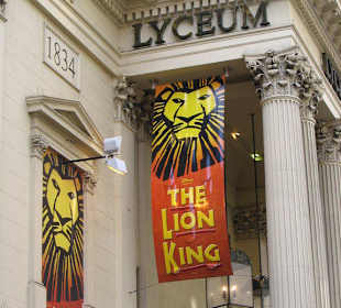 König der Löwen im Lyceum Theatre
