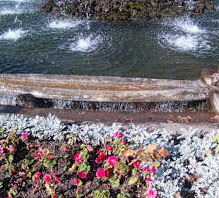 Brunnen Park Peterhof