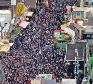 Der Freimarkt 2018 aus Vogelperspektive