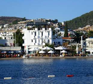 Blick vom Schiff auf Bodrum