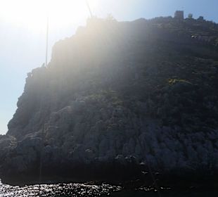 Von einem Schiff aus Fotografiert