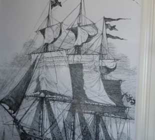 Das Restaurant Meridian Molo aif der Seebrücke