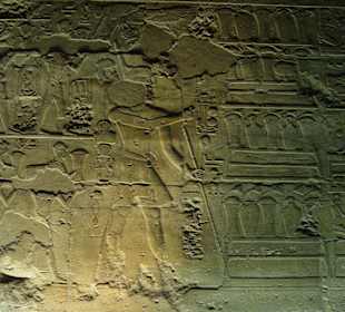 Wandrelief im Luxor-Tempel