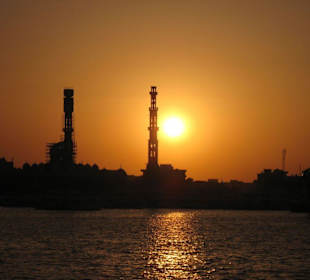 Sonnenuntergang in Hurghada