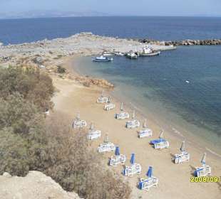 Blick vom Fischrestaurant