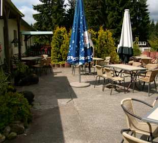 Einladenen Sonnenterrasse