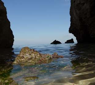 Bucht am Nebenstrand