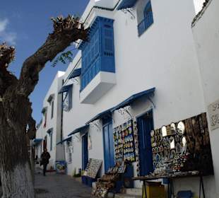 Die blau-weiße Künstlerstadt