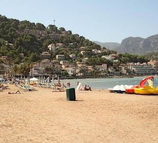Strand in Porto Soller