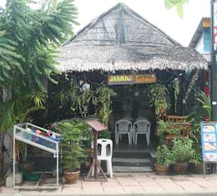 Eingang vom Restaurant