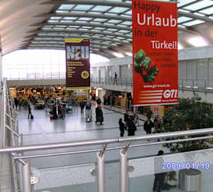 Nochmal Abflughalle von oben