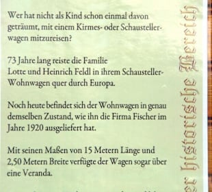 Nostalgie Info Schaustellerwagen