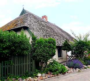 Wiecker Hafen an der Klappbrücke