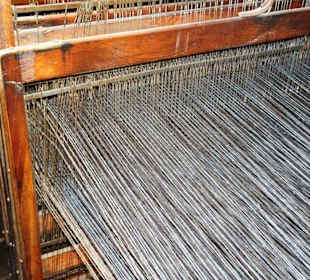 Rundgang durch die Maschinenhalle der Tuchfabrik