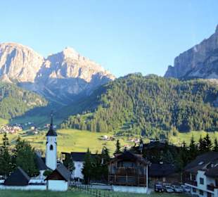 Blick zur Kirche