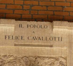 Büste von Felice Cavallotti