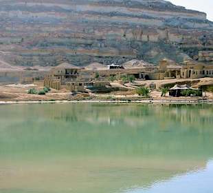 Eine Ecolodge am See in der Oase Siwa