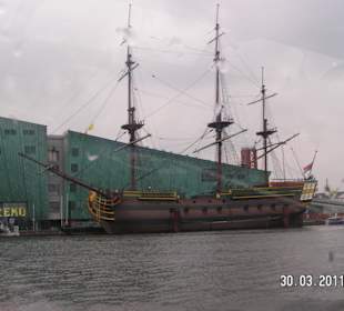 Nachbau eines alt Segelschiffes