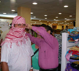 Probe Tragen für Ausflug