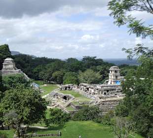 Die Ruinen von Palenque