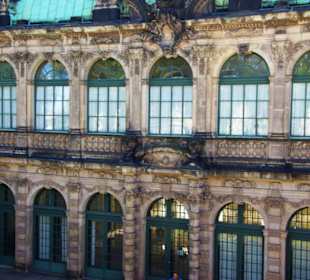 Seitliche Ansicht Teil vom Zwinger