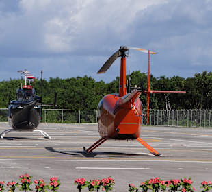 Die beiden Helis waren im Einsatz