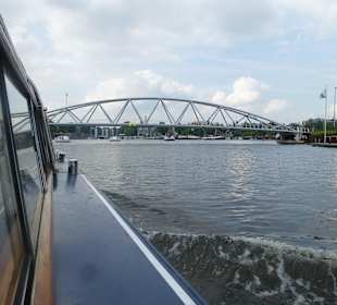 Auf den Grachten unterwegs