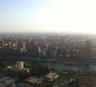 Aussicht vom Kairo Turm