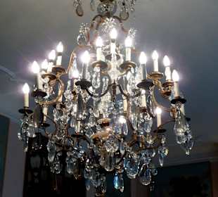 Leuchter im Festsaal