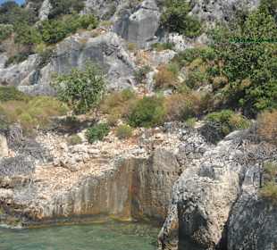 Kekova - versunkene Stadt im Mittelmeer