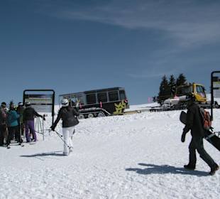 Snowcat in die Bowls