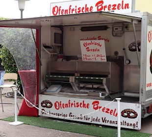 Die Bretzeln fehlten auch nicht