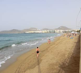 Der Strand von Las Palmas