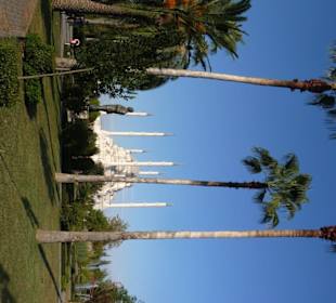 Parkanlage Richtung Moschee