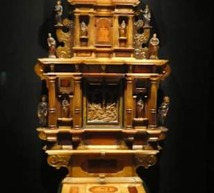 Schloss Friedenstein: bei der Innenbesichtigung