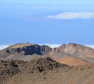 Blick vom Aussichtspunkt auf dem Teide