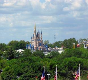 Magic Kingdom aus der Ferne