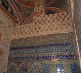 Wände im Harem