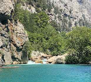 Oymapinar Baraji/ Stausee Green Lake & Green Canyon