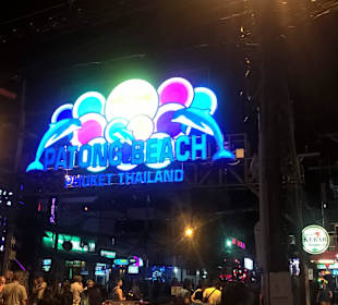 Patong Beach- Bangla walk