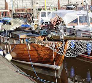 Das Ende des Winters im Museumshaven Vegesack