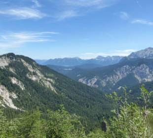 Bei der Wanderung Osterfelderkopf-Hochalm-Kreuzeck
