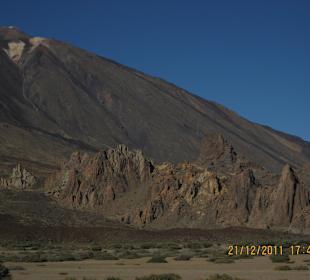 Blick auf Teide Vulkanspitze